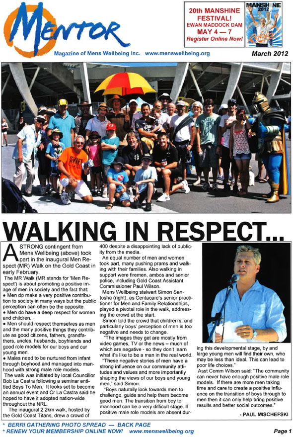 Men Respect Walk